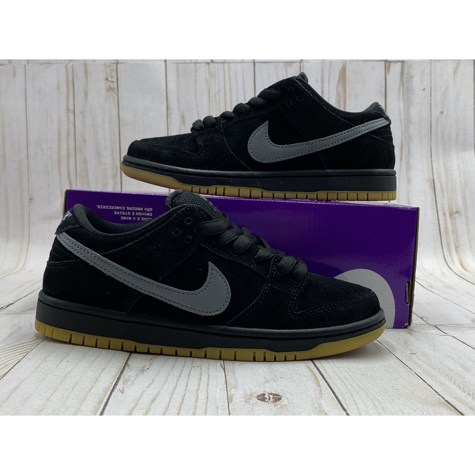 Nike Dunk Low Pro Sb Fog Size 4.5m / 6w Bq6817010